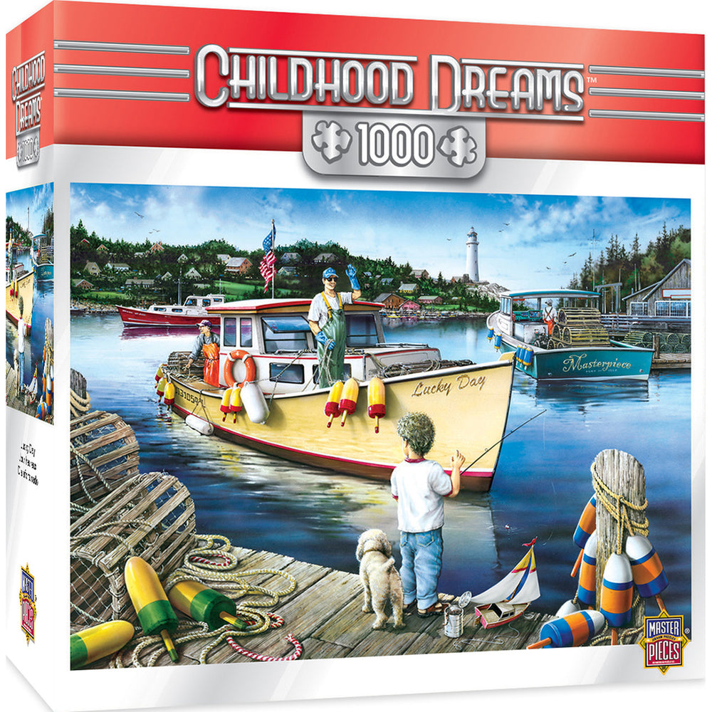 Masterpieces Puzzle Childhood Dreams Lucky Days Puzzle 1000 pieces