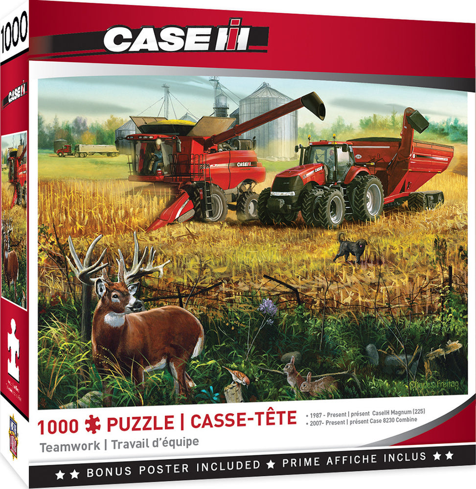 Masterpieces Puzzle Farmall Teamwork Puzzle 1000 pieces