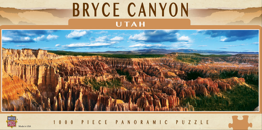 Masterpieces Puzzle City Panoramic Bryce Canyon Utah Puzzle 1000 pieces