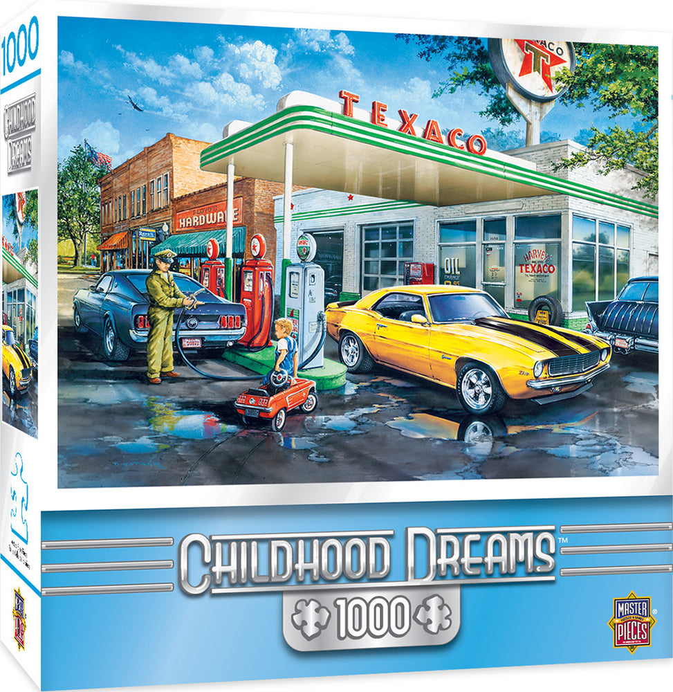 Masterpieces Puzzle Childhood Dreams Pop's Quick Stop Puzzle 1000 pieces