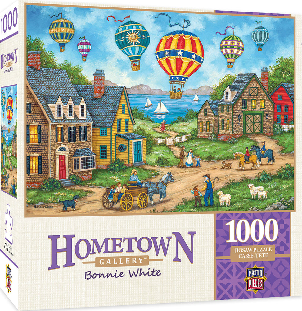 Masterpieces Puzzle Hometown Gallery Passing Through Puzzle 1000 pieces