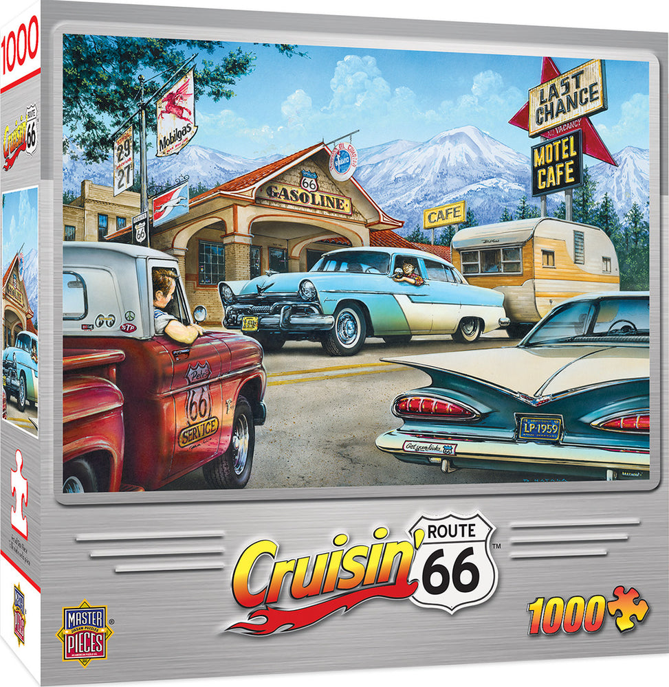 Masterpieces Puzzle Cruisin On the Road Again Puzzle 1000 pieces