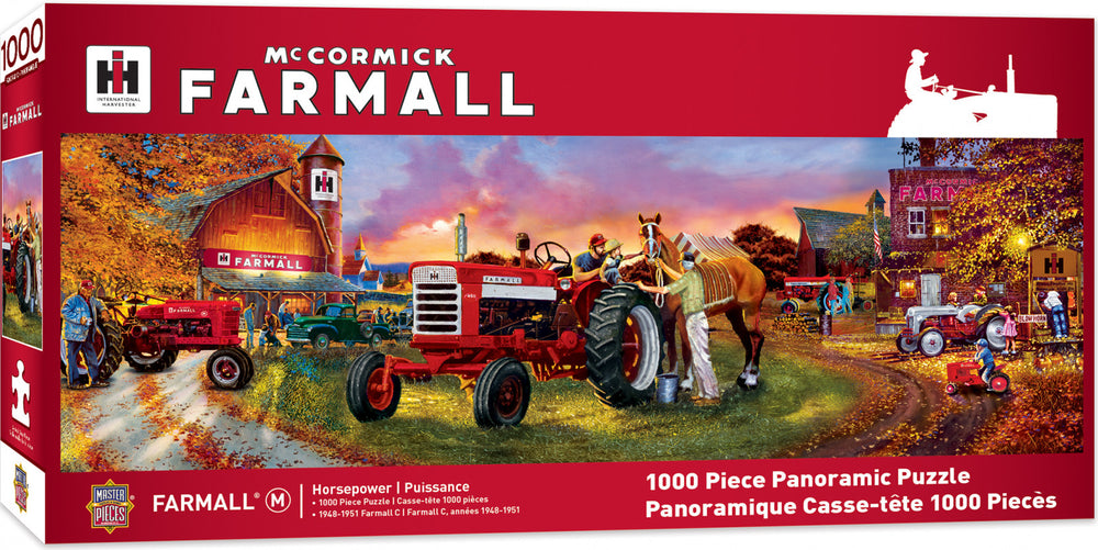 Masterpieces Puzzle Licensed Panoramic Farmall Puzzle 1000 pieces