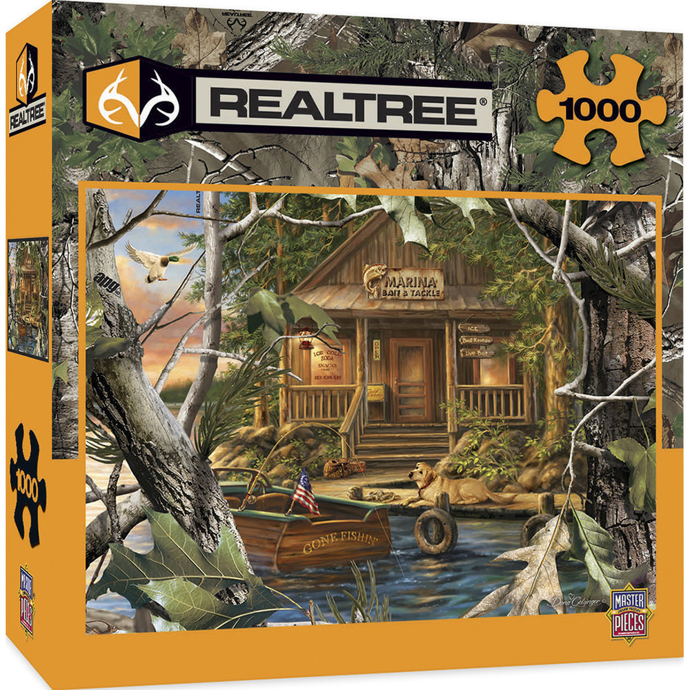 Masterpieces Puzzle Realtree Gone Fishing Puzzle 1000 pieces