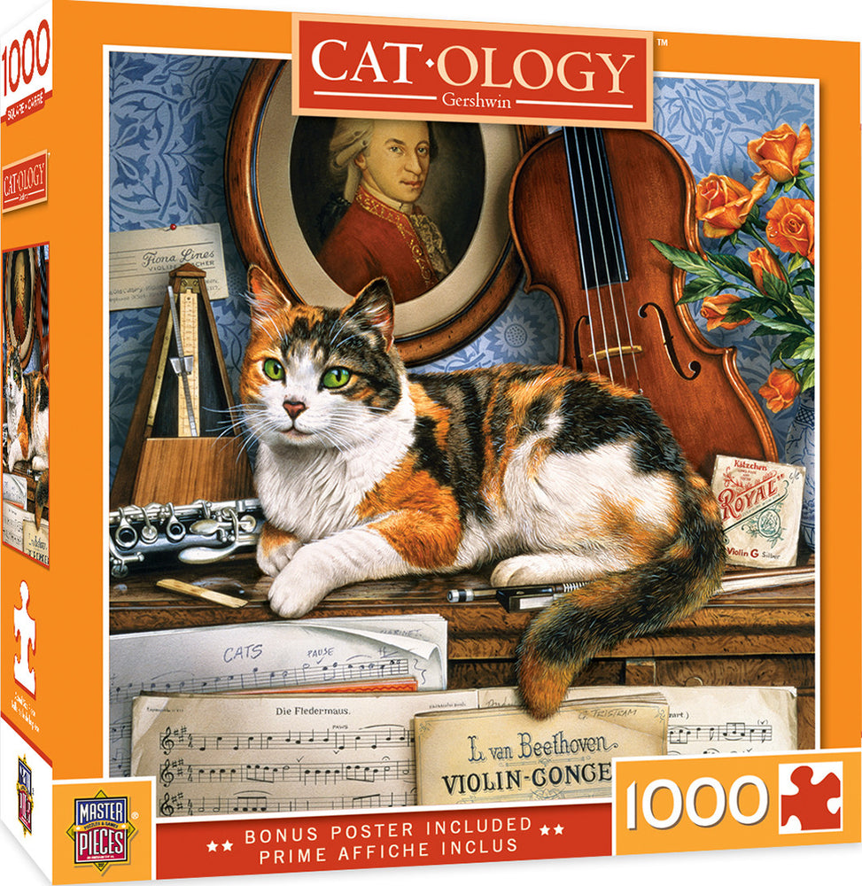 Masterpieces Puzzle Cat-ology Gerschwin Puzzle 1000 pieces