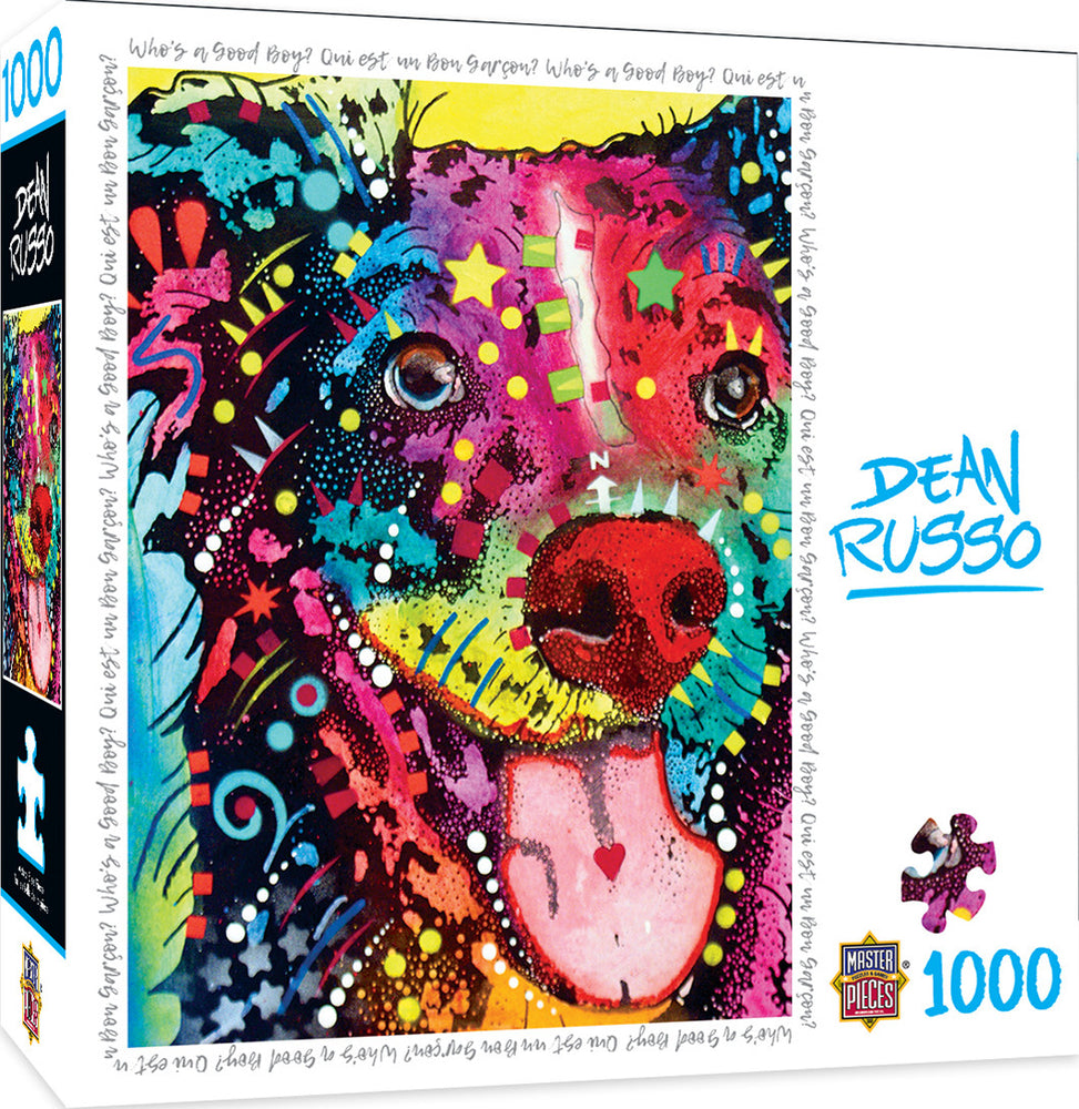 Masterpieces Puzzle Dean Russo Who's a Good Boy? Puzzle 1000 pieces