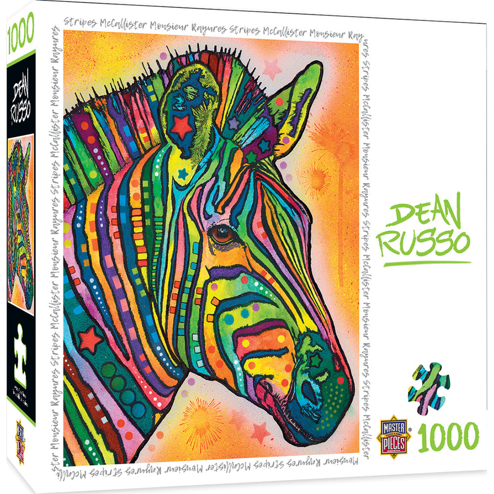 Masterpieces Puzzle Dean Russo Stripes McCalister Puzzle 1000 pieces