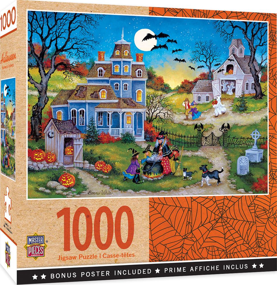 Masterpieces Puzzle Holiday Three Little Witches Puzzle 1000 pieces