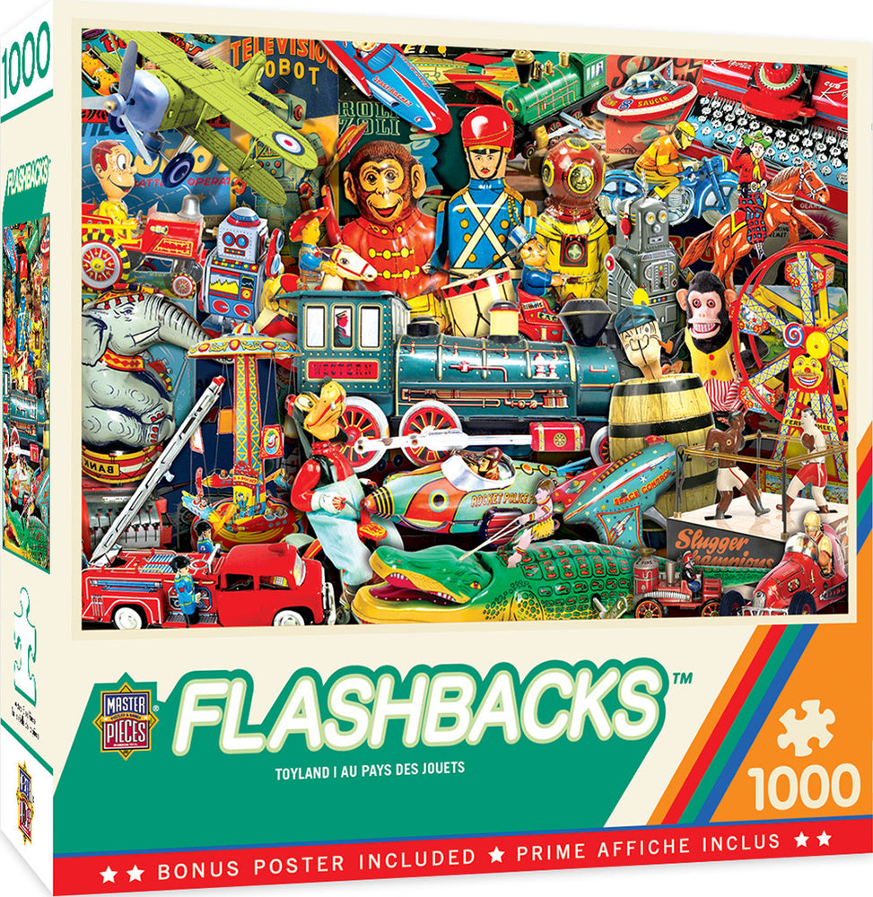 Masterpieces Puzzle Flashbacks Toyland Puzzle 1000 pieces