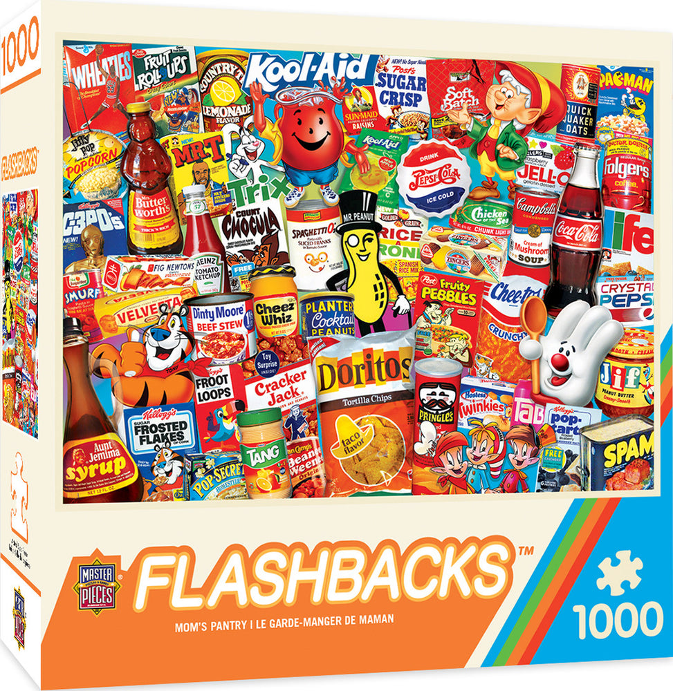Masterpieces Puzzle Flashbacks Mom's Pantry Puzzle 1000 pieces