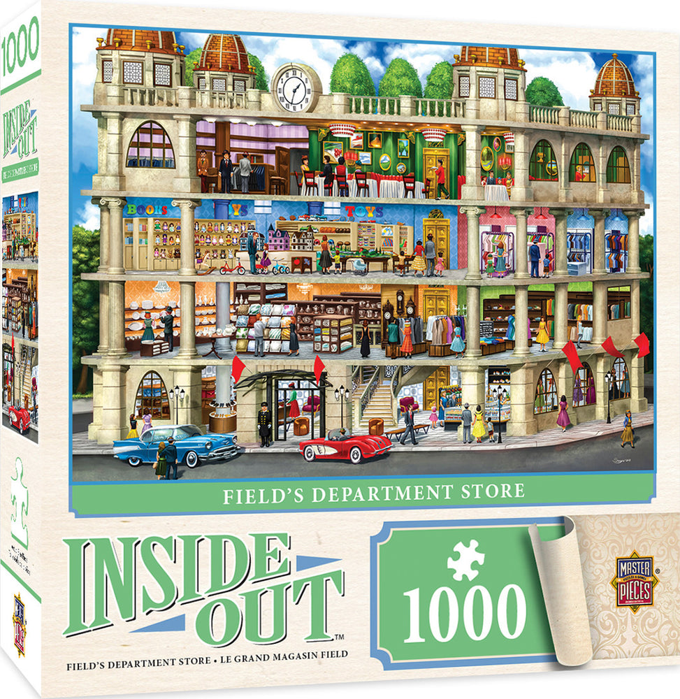 Masterpieces Puzzle Inside Out Fields Department Store Puzzle 1000 pieces