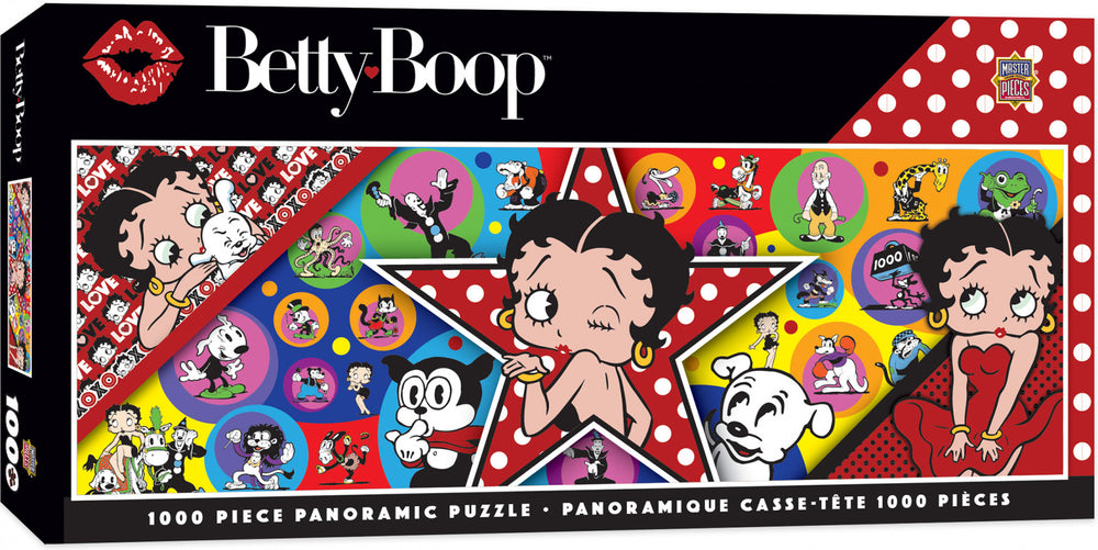 Masterpieces Puzzle Licensed Panoramic Betty Boop Puzzle 1000 pieces
