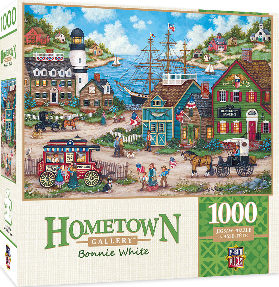 Masterpieces Puzzle Hometown Gallery The Young Patriots Puzzle 1000 pieces