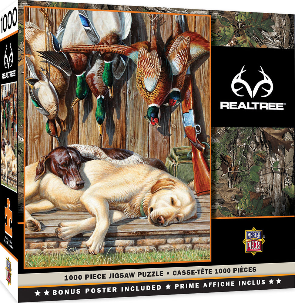 Masterpieces Puzzle Realtree All Tuckered Out Puzzle 1000 pieces