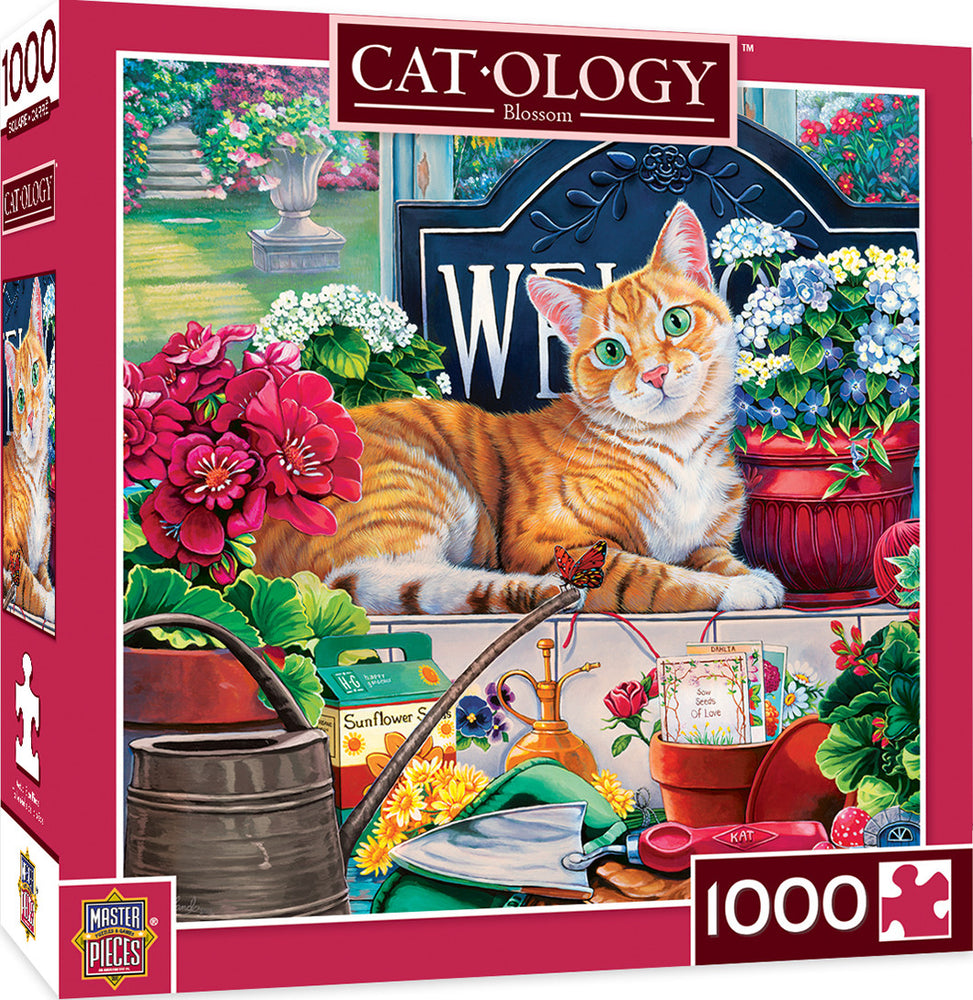 Masterpieces Puzzle Cat-ology Blossom Puzzle 1000 pieces