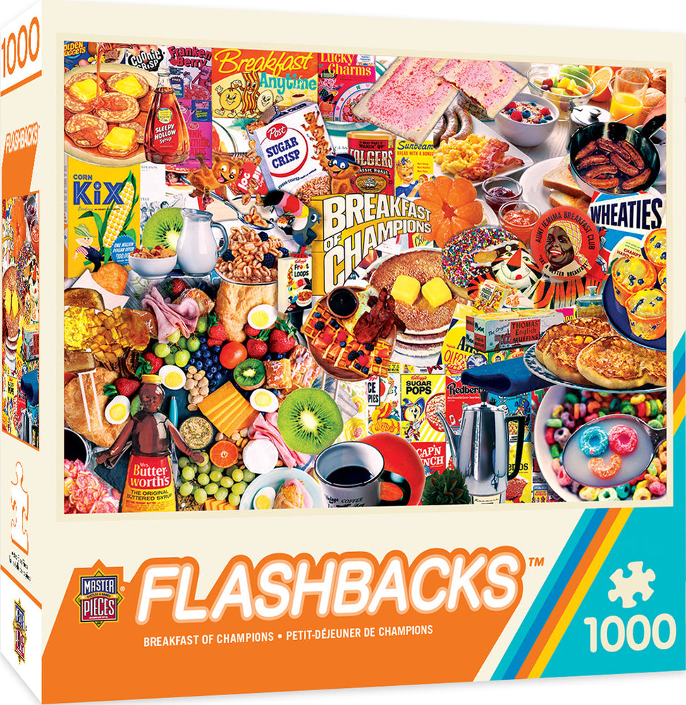 Masterpieces Puzzle Flashbacks Breakfast of Champions Puzzle 1000 pieces
