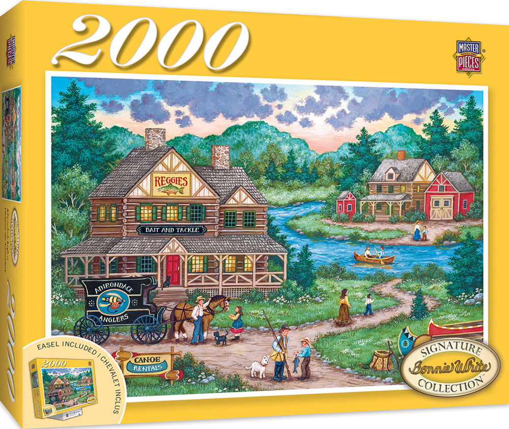 Masterpieces Puzzle Signature Collection Adirondack Anglers Puzzle 2000 pieces
