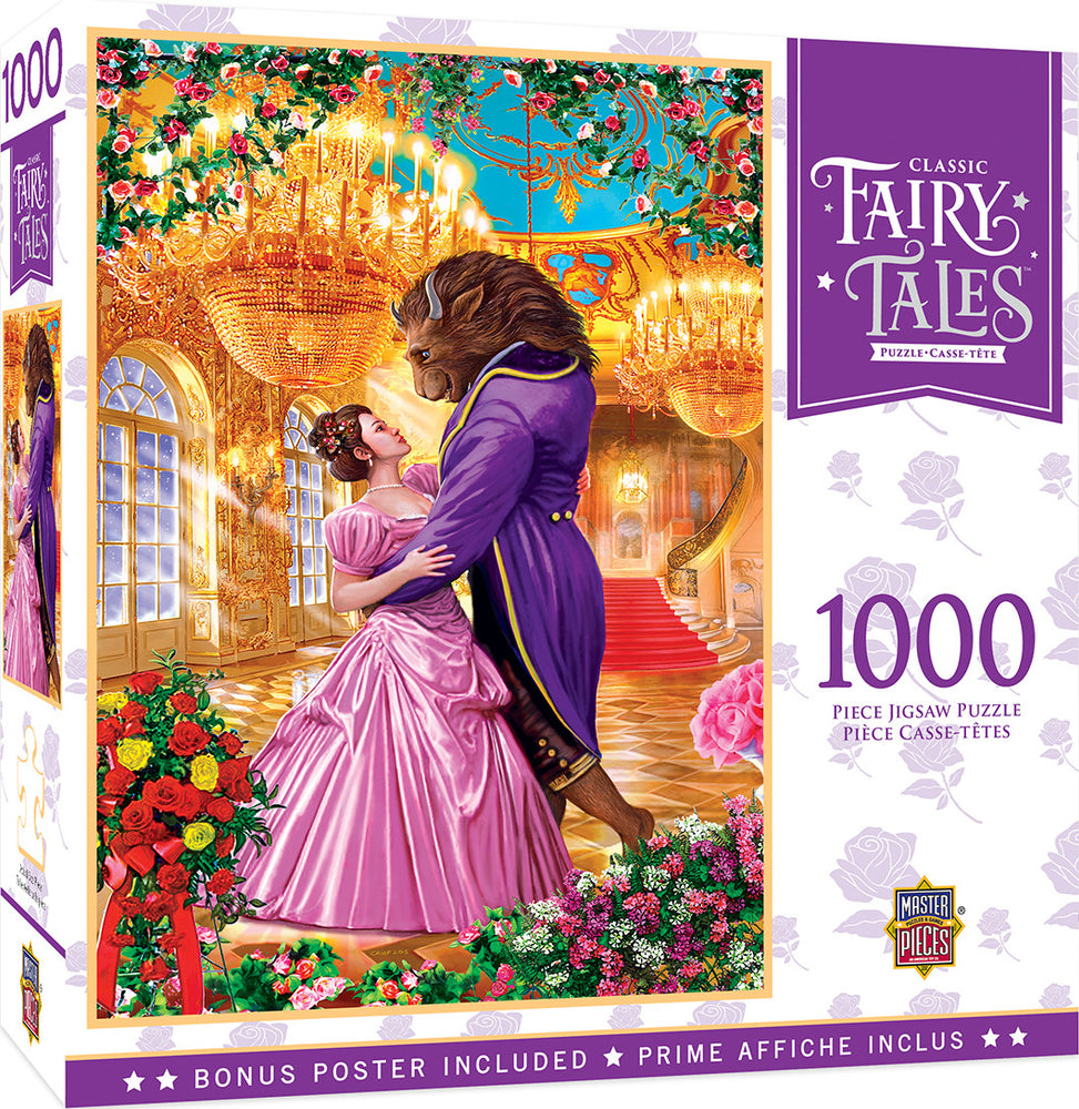 Masterpieces Puzzle Classic Fairy Tales Beauty and the Beast Puzzle 1000 pieces