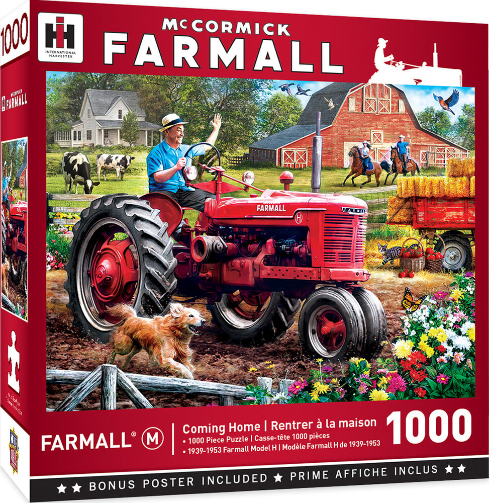 Masterpieces Puzzle Farmall Coming Home Puzzle 1000 pieces