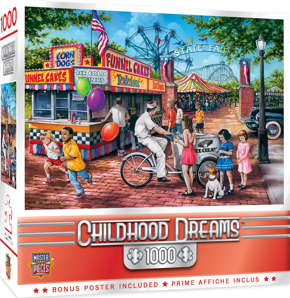 Masterpieces Puzzle Childhood Dreams Summer Carnival Puzzle 1000 pieces