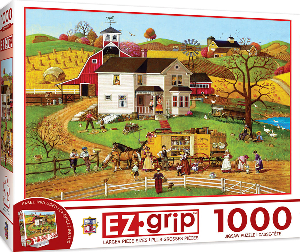 Masterpieces Puzzle EZ Grip The Traveling Man Puzzle 1000 pieces