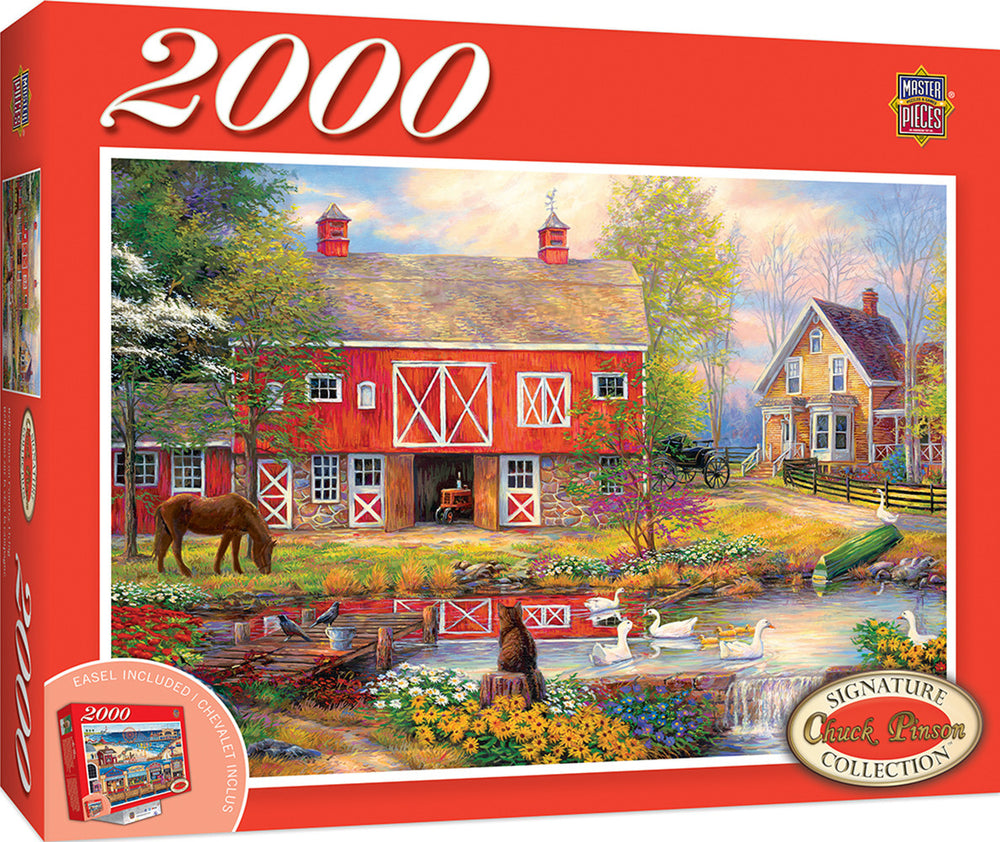 Masterpieces Puzzle Signature Collection Reflections on Country Living Puzzle 2000 pieces
