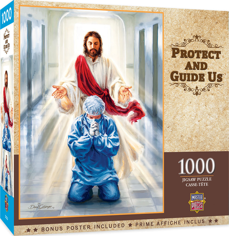 Masterpieces Puzzle Inspirational Protect and Guide Us Puzzle 1000 pieces