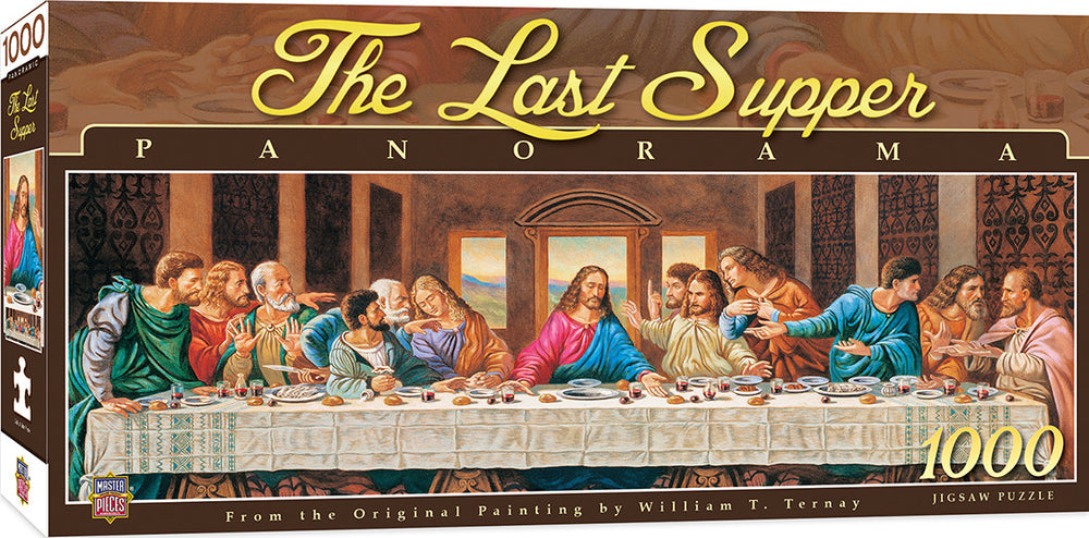Masterpieces Puzzle Inspirational The Last Supper Puzzle 1000 pieces