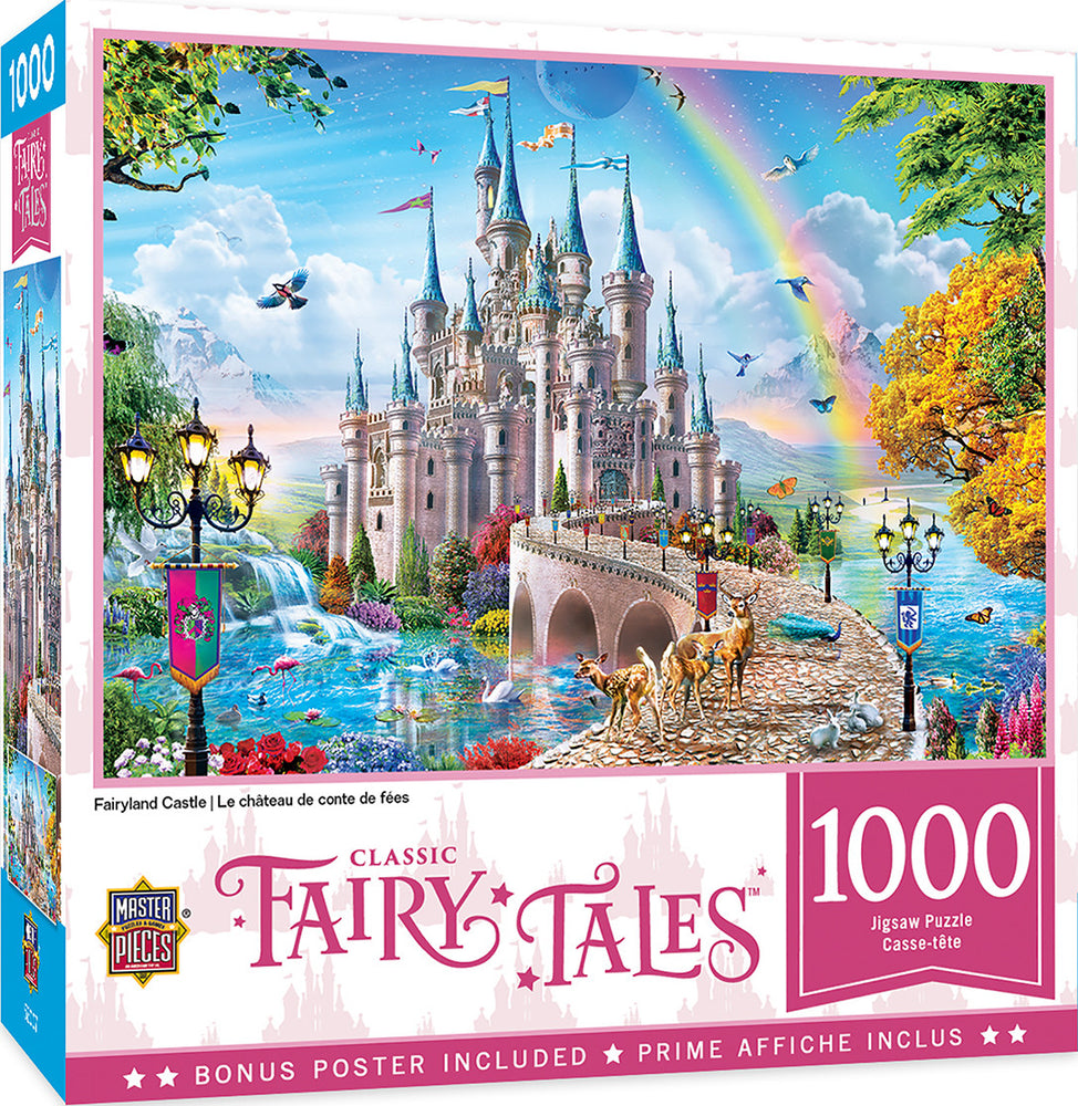 Masterpieces Puzzle Classic Fairytales Fairyland Castle Puzzle 1000 pieces
