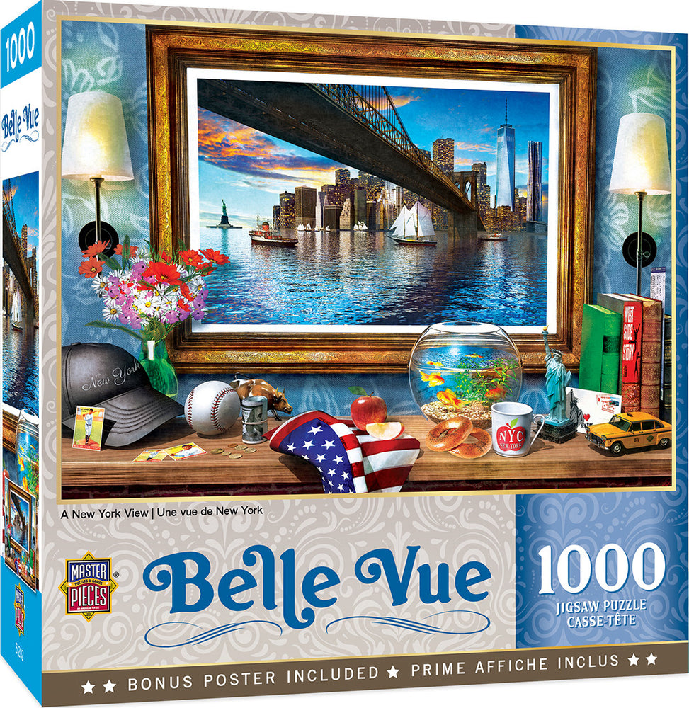 Masterpieces Puzzle Belle Vue A New York View Puzzle 1000 pieces
