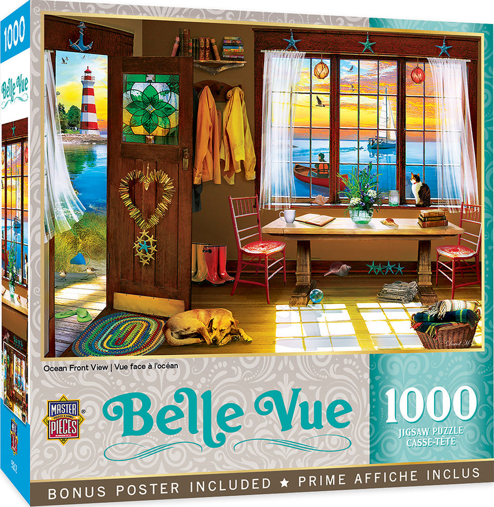 Masterpieces Puzzle Belle Vue Ocean Front View Puzzle 1000 pieces