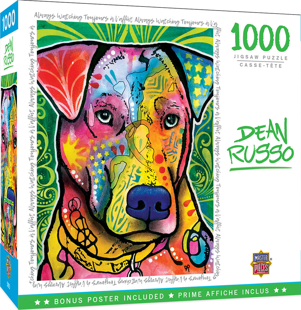 Masterpieces Puzzle Dean Russo Always Watching Puzzle 1000 pieces