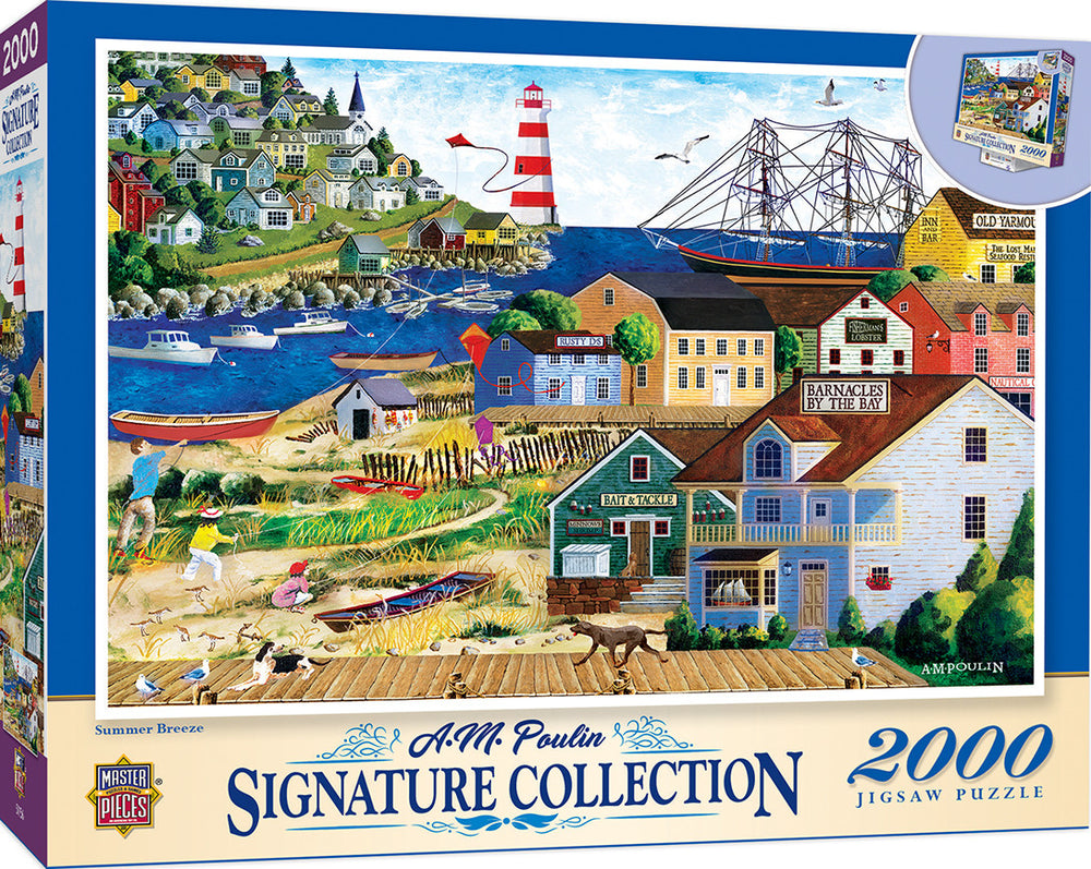 Masterpieces Puzzle Signature Collection Summer Breeze Puzzle 2000 pieces