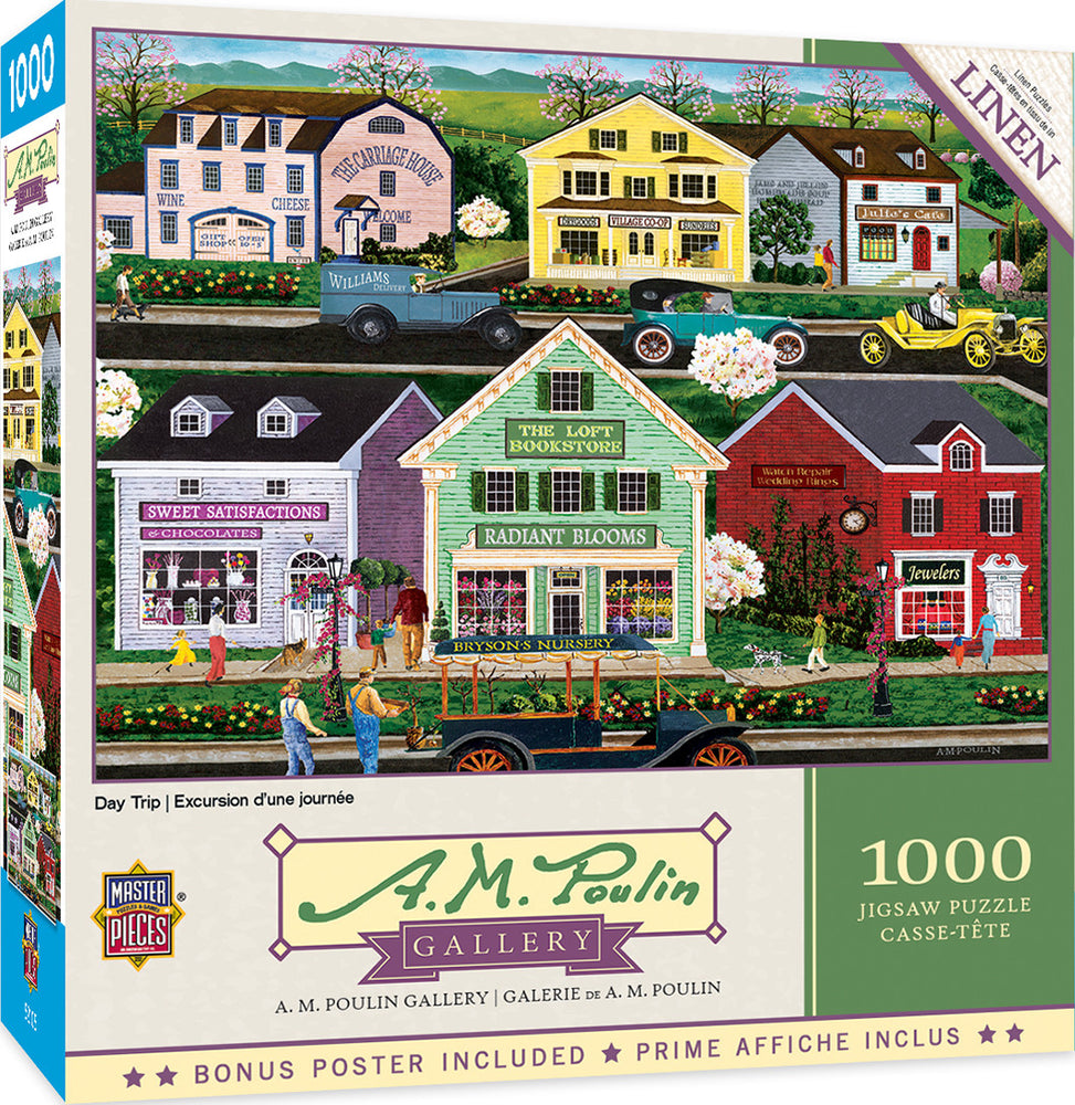 Masterpieces Puzzle Am Poulin Day Trip Puzzle 1000 pieces