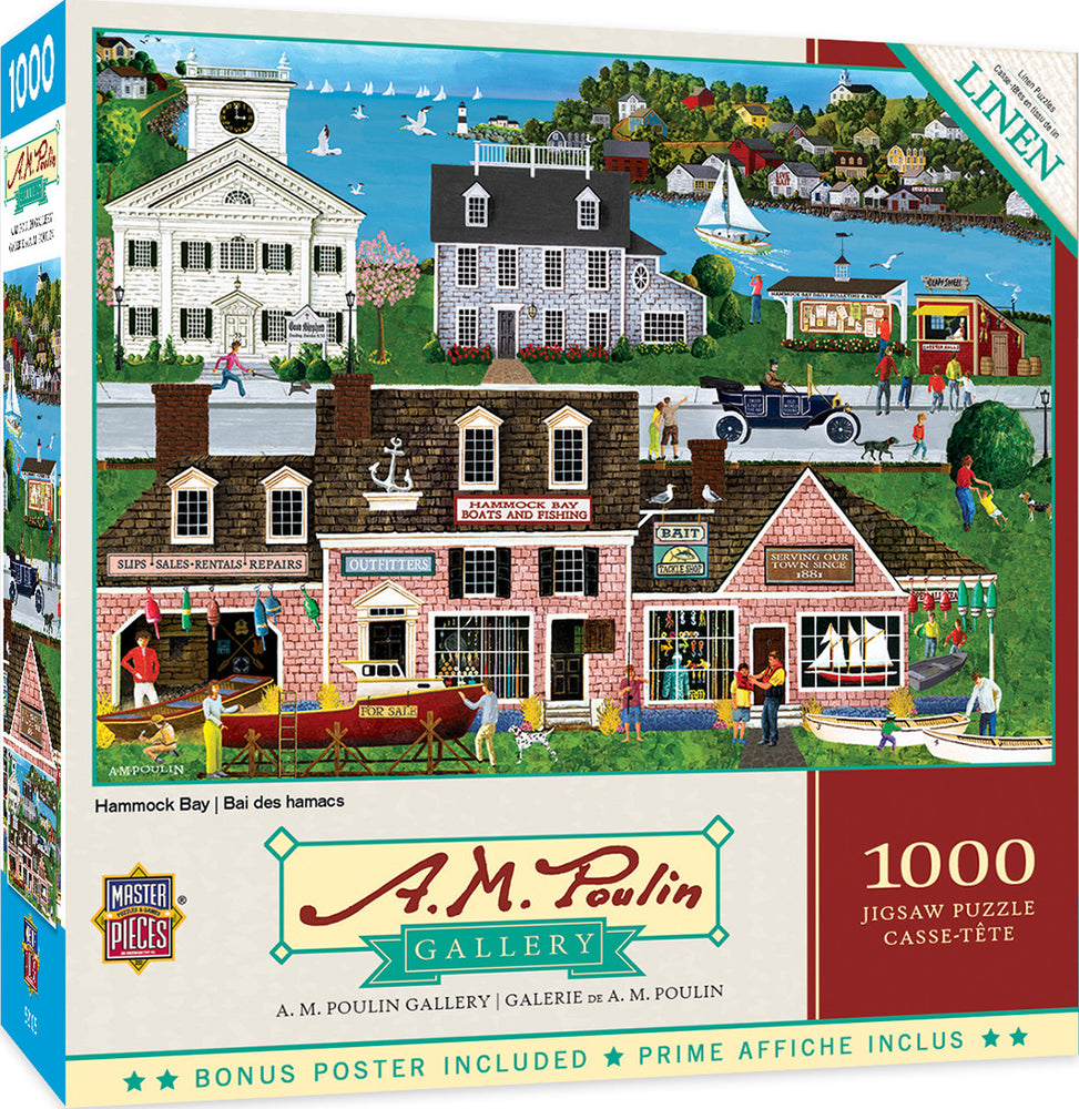 Masterpieces Puzzle Am Poulin Hammock Bay Puzzle 1000 pieces