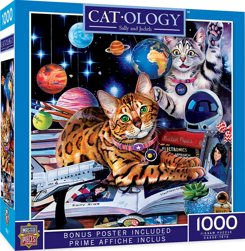 Masterpieces Puzzle Cat-ology Sally and Judith Puzzle 1000 pieces