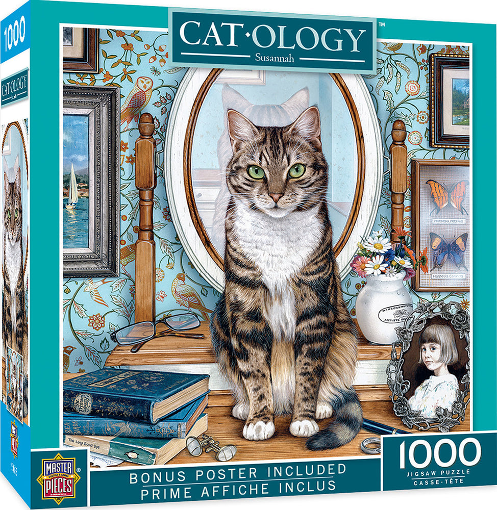Masterpieces Puzzle Cat-ology Savannah Puzzle 1000 pieces