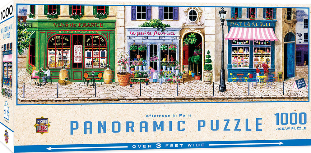 Masterpieces Puzzle Artist Panoramics Afternoon in Paris Puzzle 1000 pieces