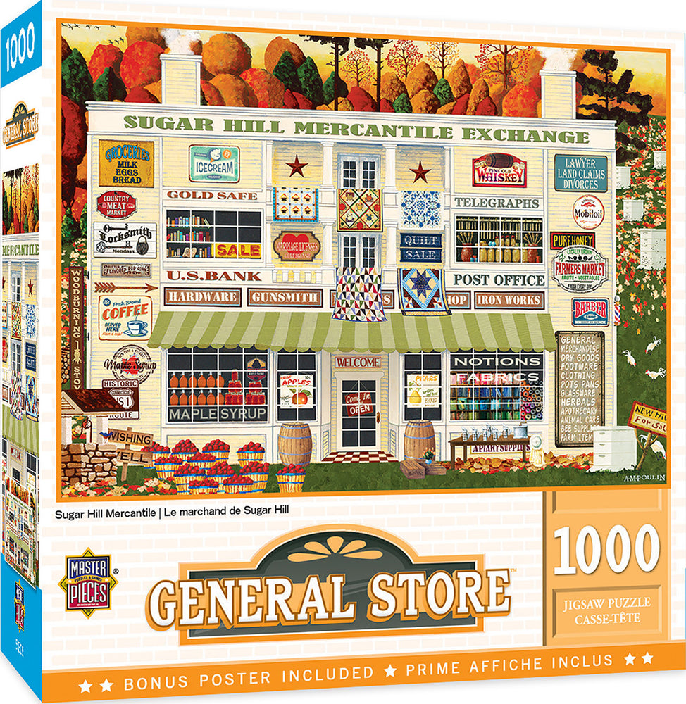 Masterpieces Puzzle General Store Sugar Hill Mercantile Puzzle 1000 pieces