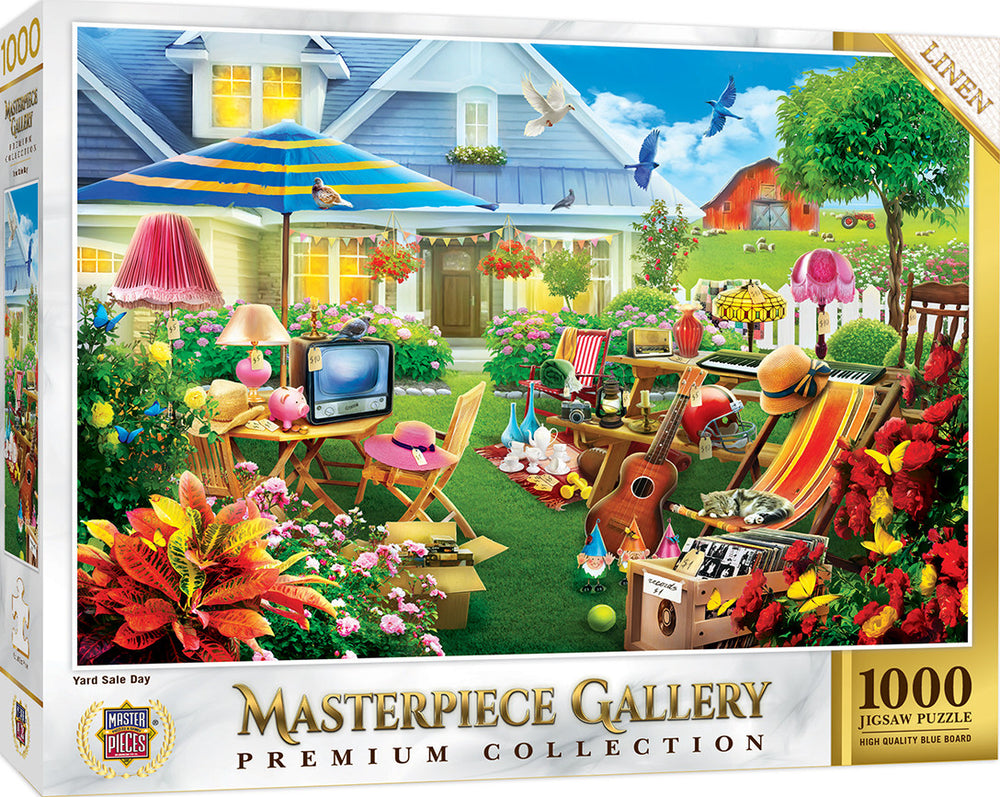 Masterpieces Puzzle Masterpieces Gallery Yardsale Day Puzzle 1000 pieces