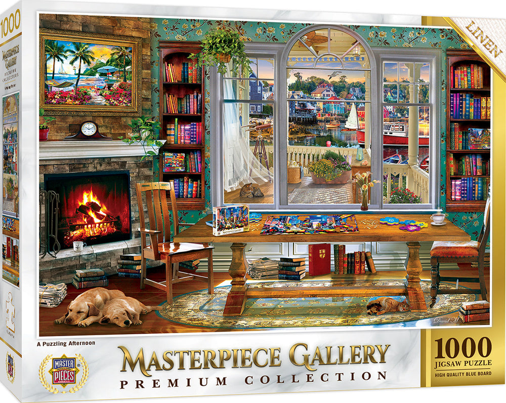 Masterpieces Puzzle Masterpieces Gallery A Puzzling Afternoon Puzzle 1000 pieces