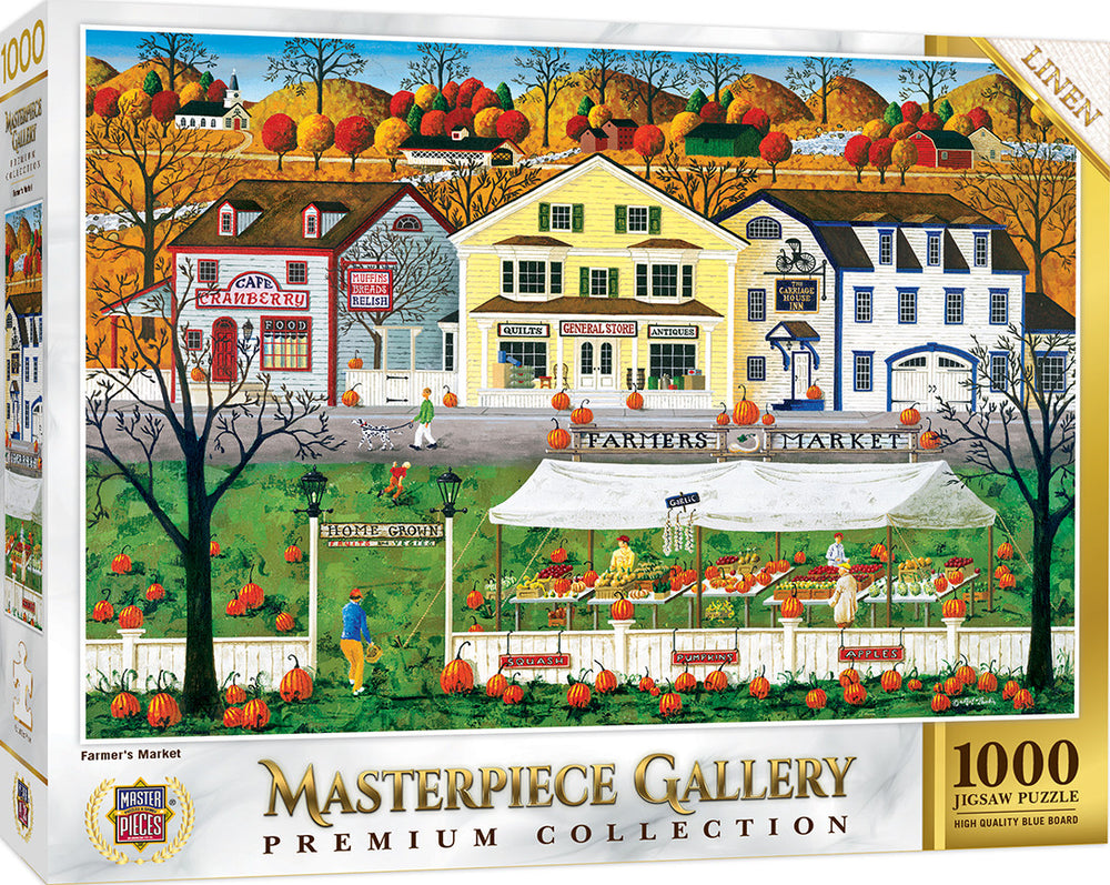 Masterpieces Puzzle Masterpieces Gallery Farmers Market Puzzle 1000 pieces
