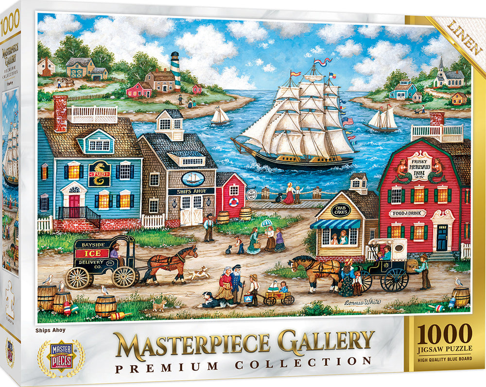 Masterpieces Puzzle Masterpieces Gallery Ships Ahoy Puzzle 1000 pieces