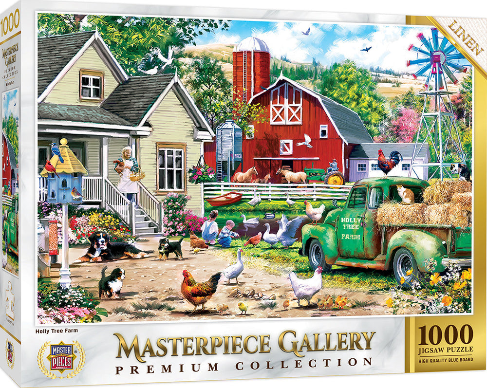 Masterpieces Puzzle Masterpieces Gallery Holly Tree Farm Puzzle 1000 pieces