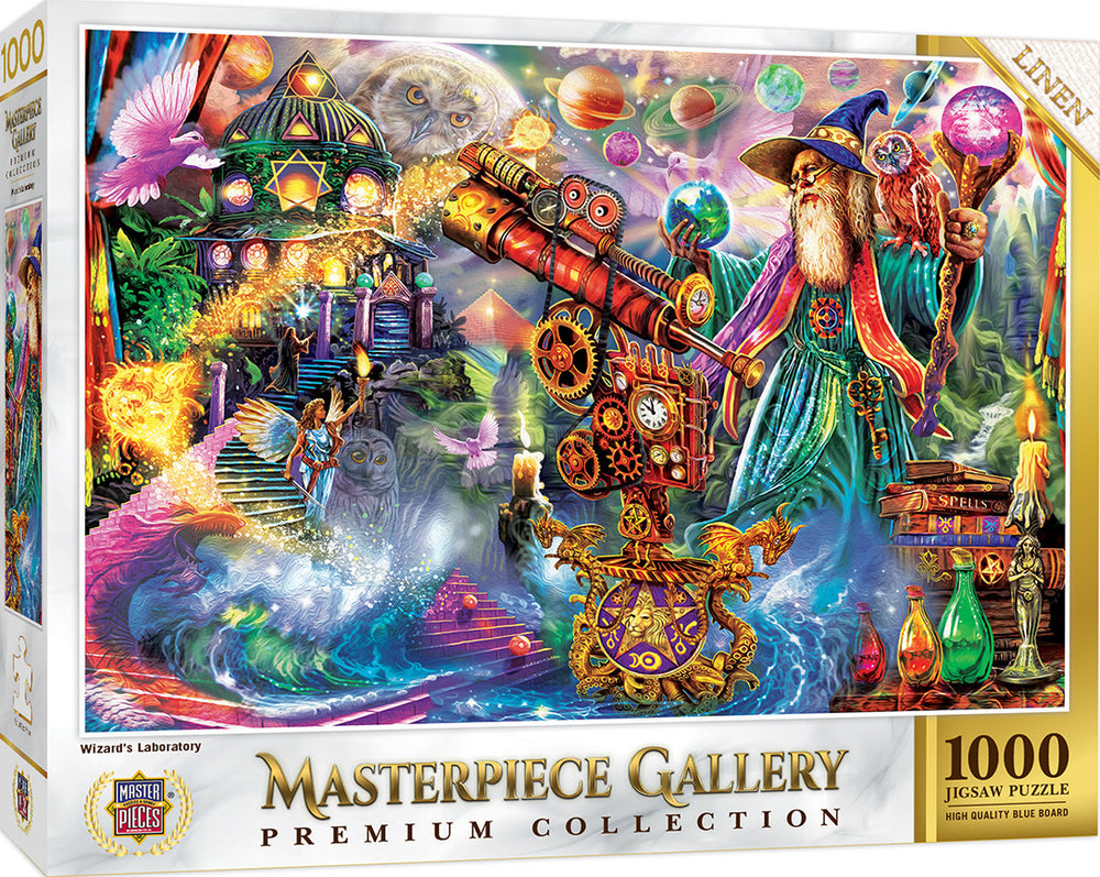 Masterpieces Puzzle Masterpieces Gallery Wizards Laboratory Puzzle 1000 pieces