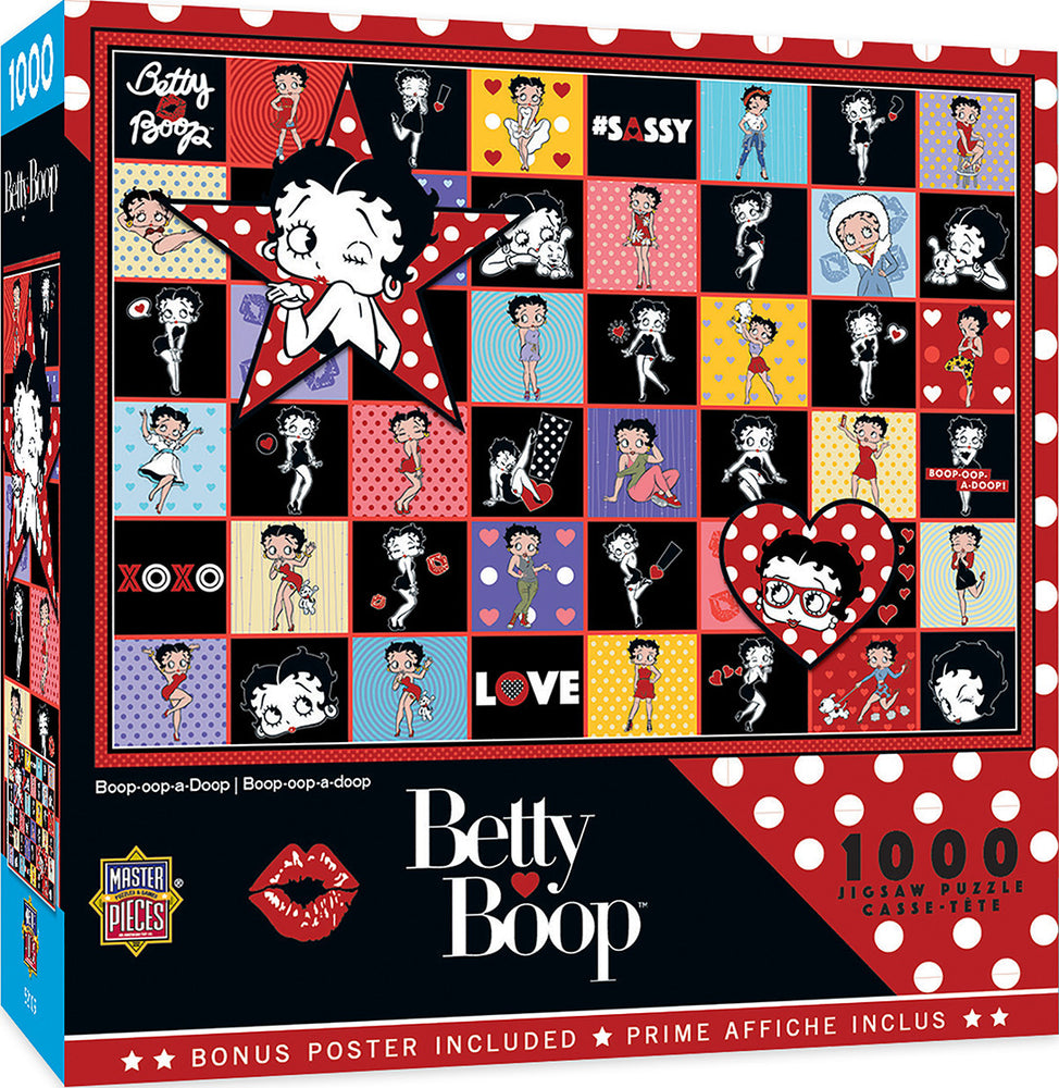 Masterpieces Puzzle Betty Boop Boop-oop-a-Doop Puzzle 1000 pieces