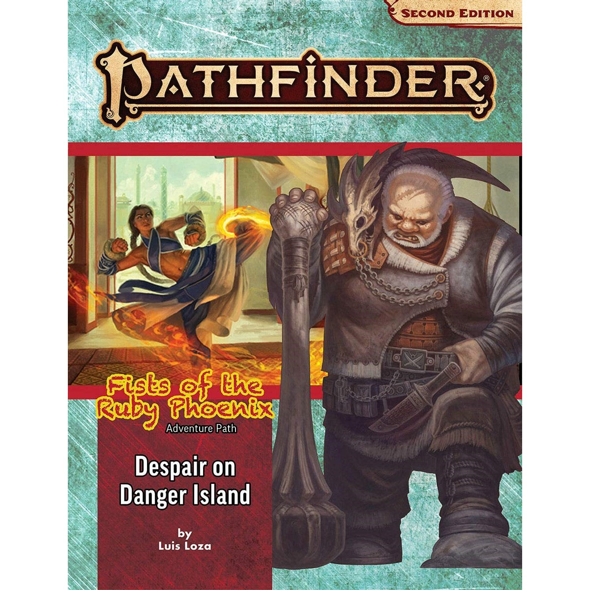 Pathfinder Second Edition Adventure Path Fists of the Ruby Phoenix #1 Despair on Danger Island