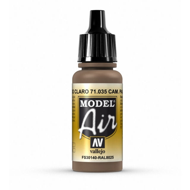 Vallejo Model Air - Camouflage Pale Brown 17 ml