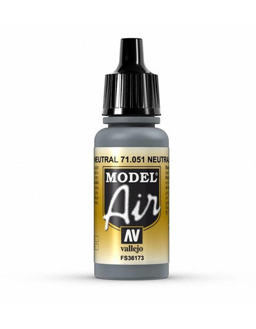 Vallejo Model Air - Neutral Gray 17 ml