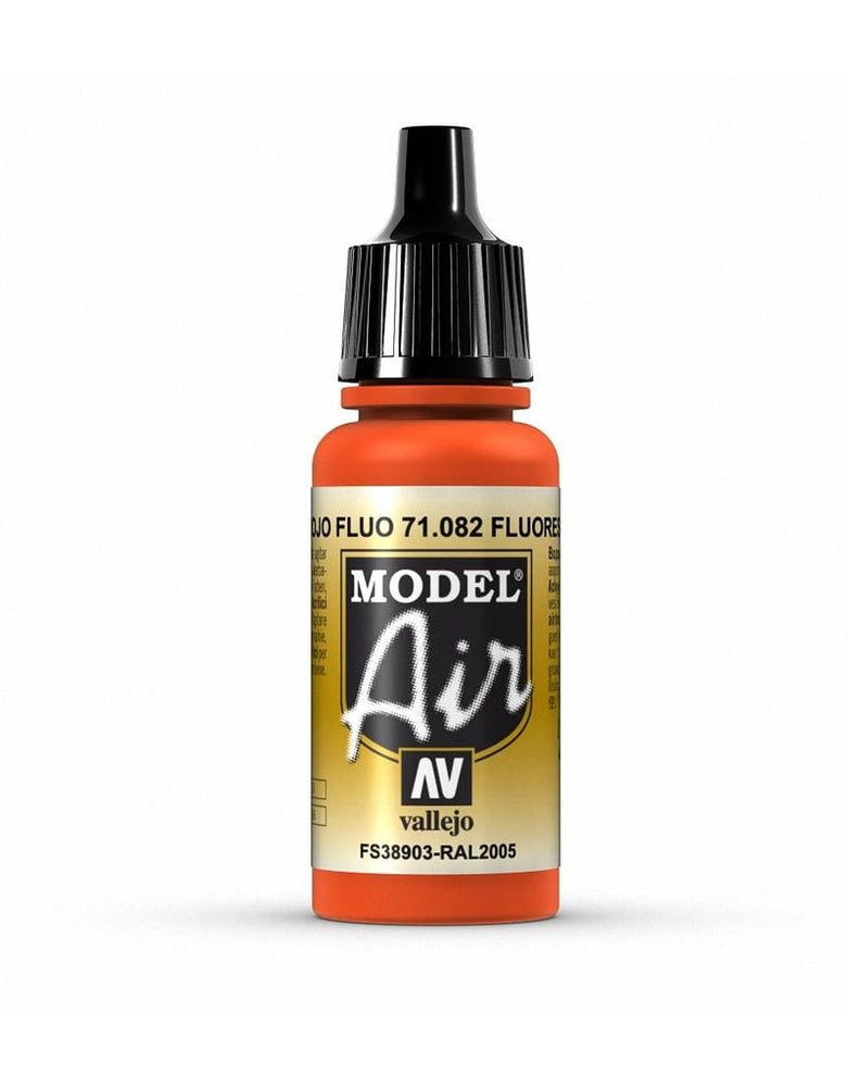 Vallejo Model Air - Fluorescent Red 17 ml